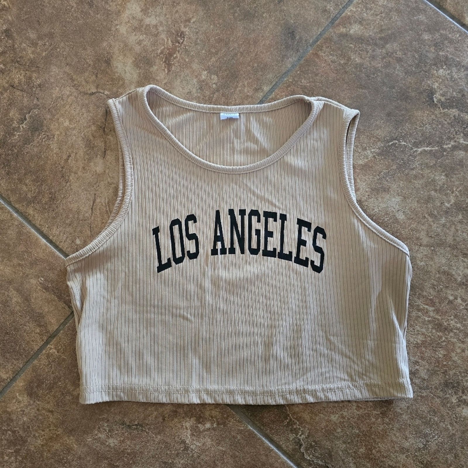 Shein Nude | SHEIN | Los Angeles Cropped Tank Size XS / US 0-2 / IT 36-38 - 1 Thumbnail