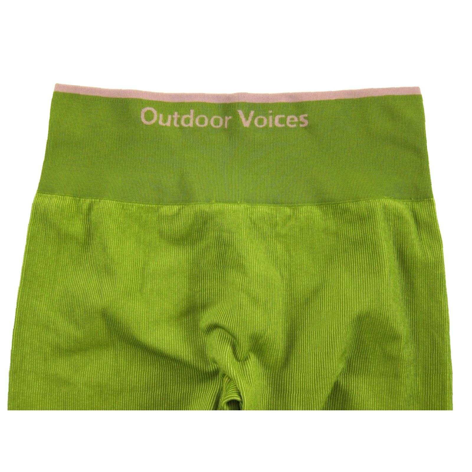 Outdoor Voices Outdoor Voices Pants L Womens Stretch Gym Run Yoga Workout Lime Green Pink Large Size 36" / US 14 / IT 50 - 5 Thumbnail