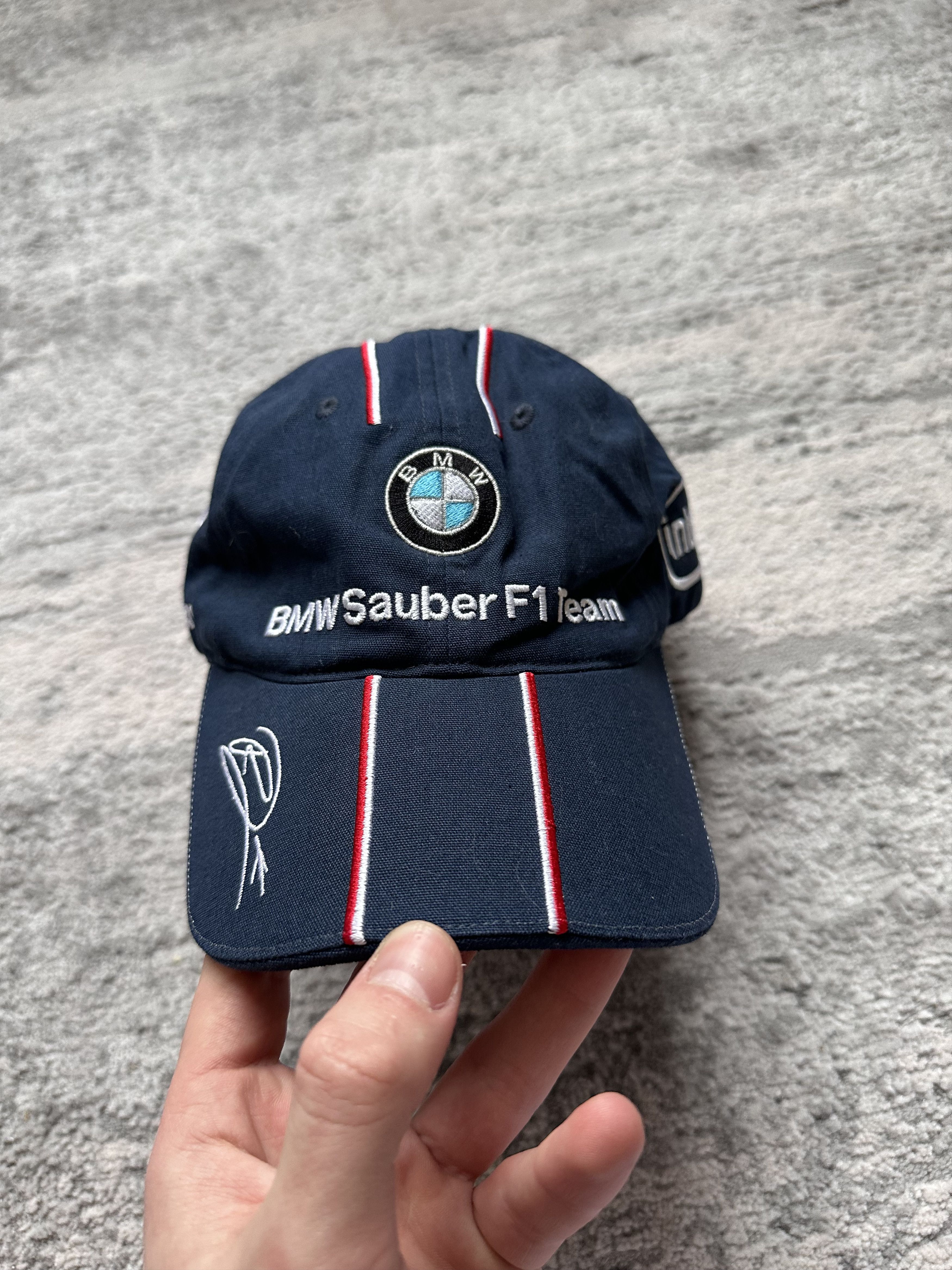 BMW Bmw Sauber F1 team vintage racing cap Size ONE SIZE - 1 Thumbnail