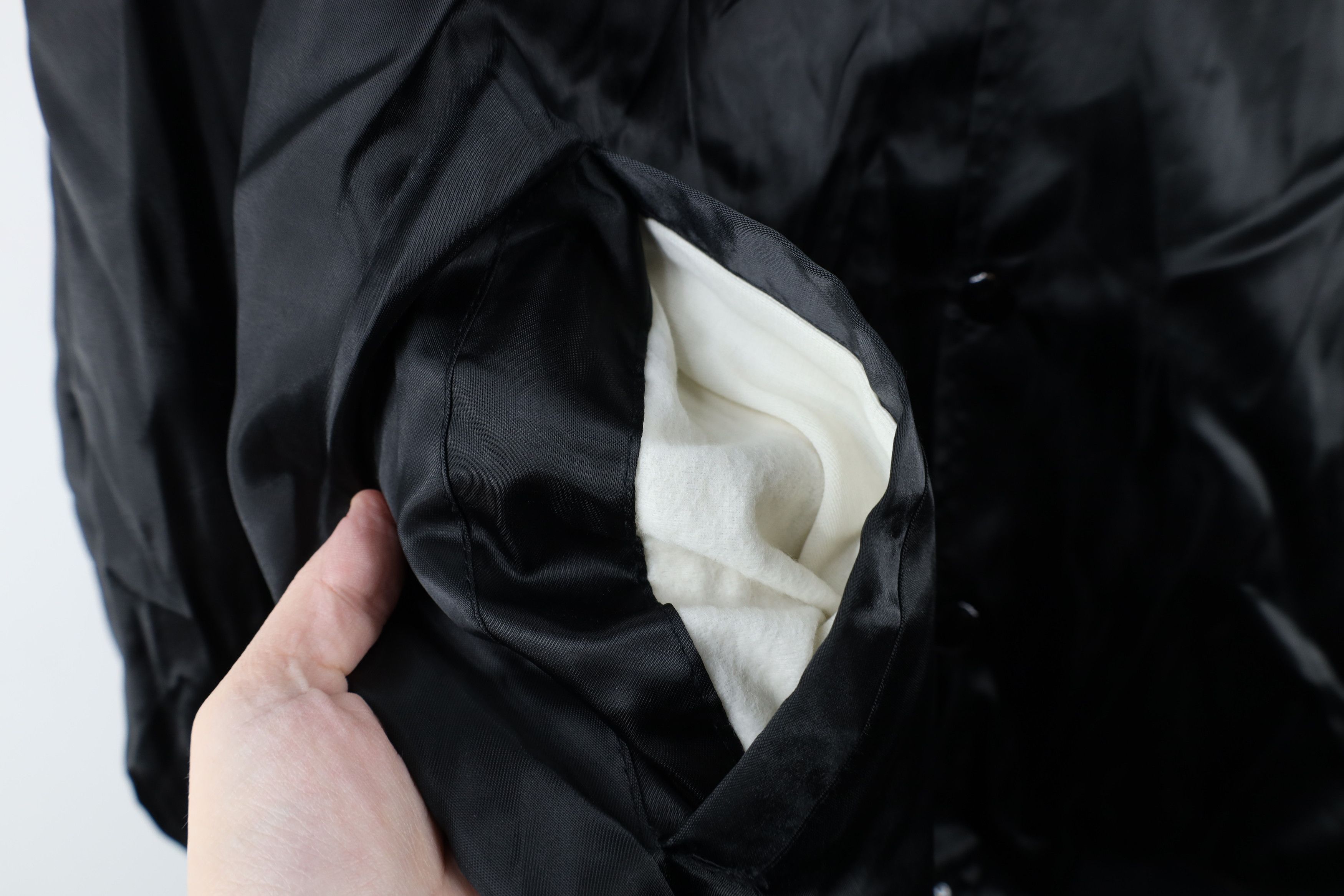 Vintage Vintage 80s 90s Opryland Lined Satin Bomber Jacket Black USA Size US M / EU 48-50 / 2 - 6 Thumbnail