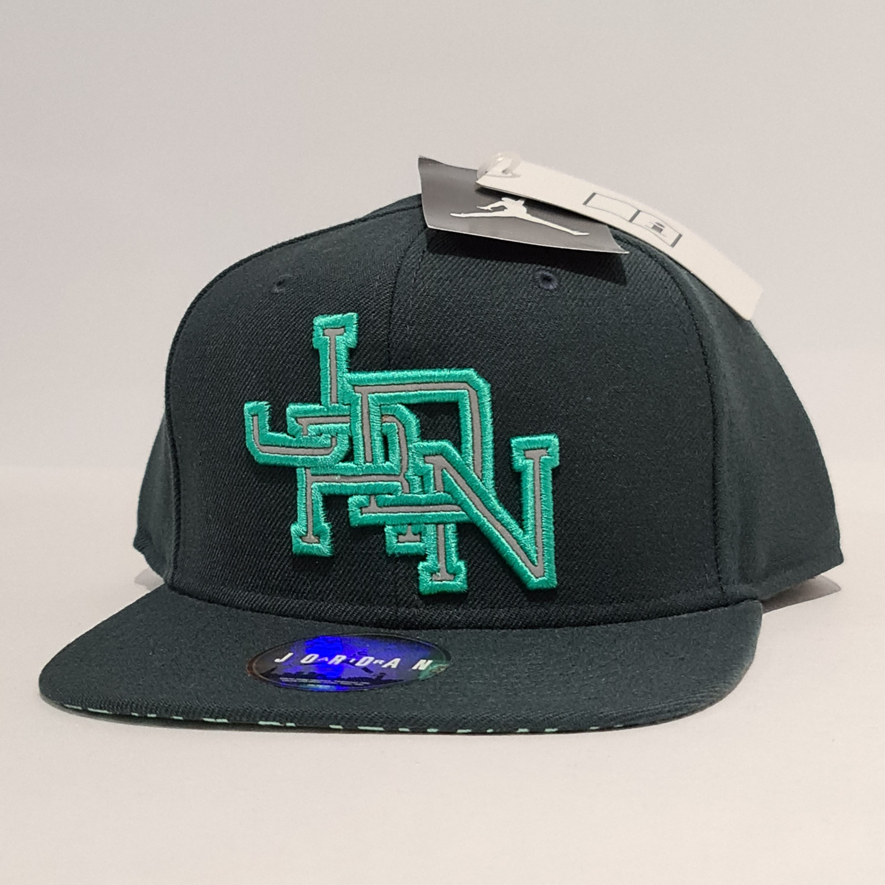 Jordan Brand Jordan Cap Snapback 'JRDN Interlock' Dark Green Size ONE SIZE - 1 Thumbnail