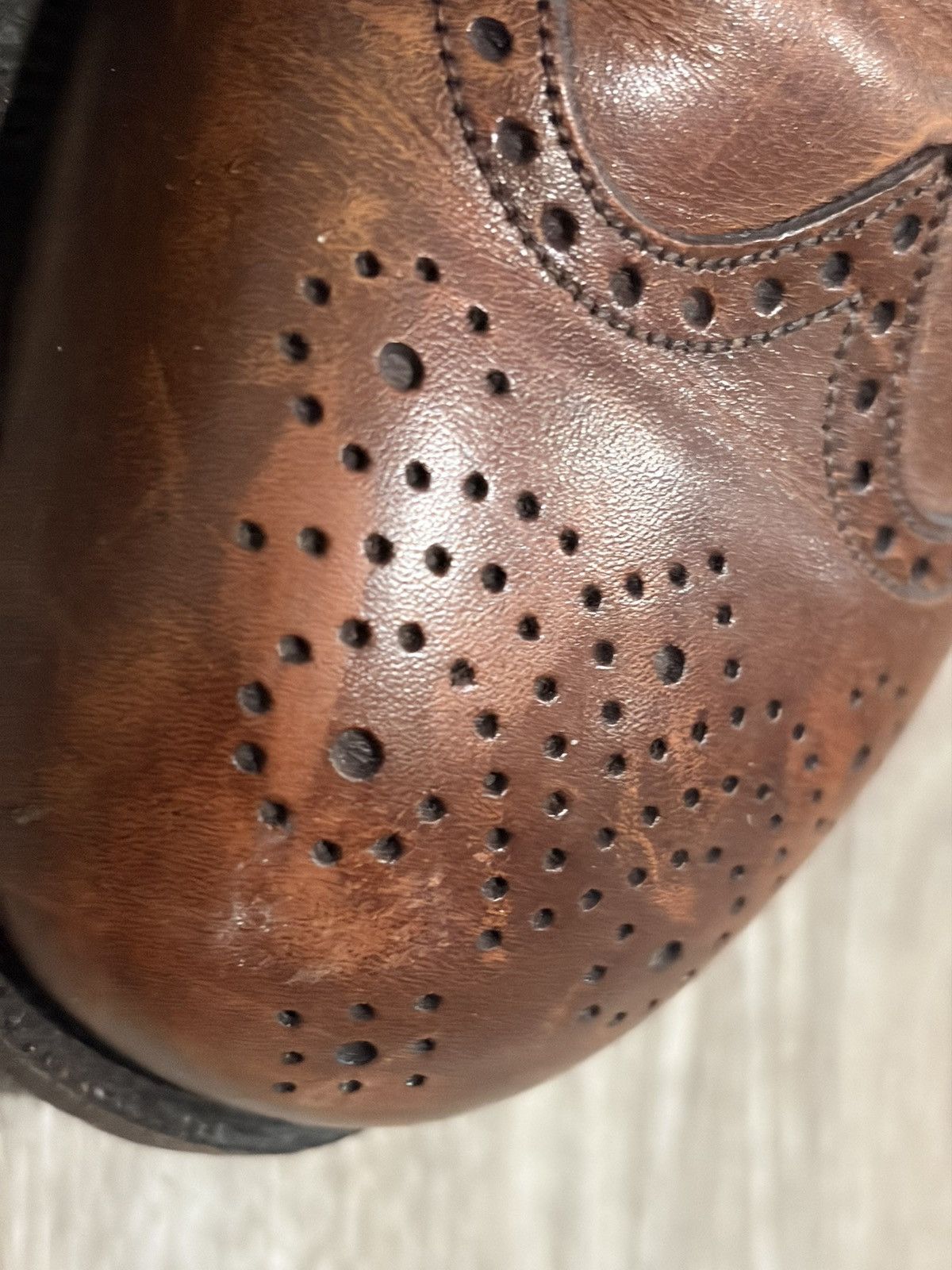 Florsheim Florsheim Magneforce Shoes Leather Wingtip Brogue Oxfords Size US 13 / EU 46 - 3 Thumbnail