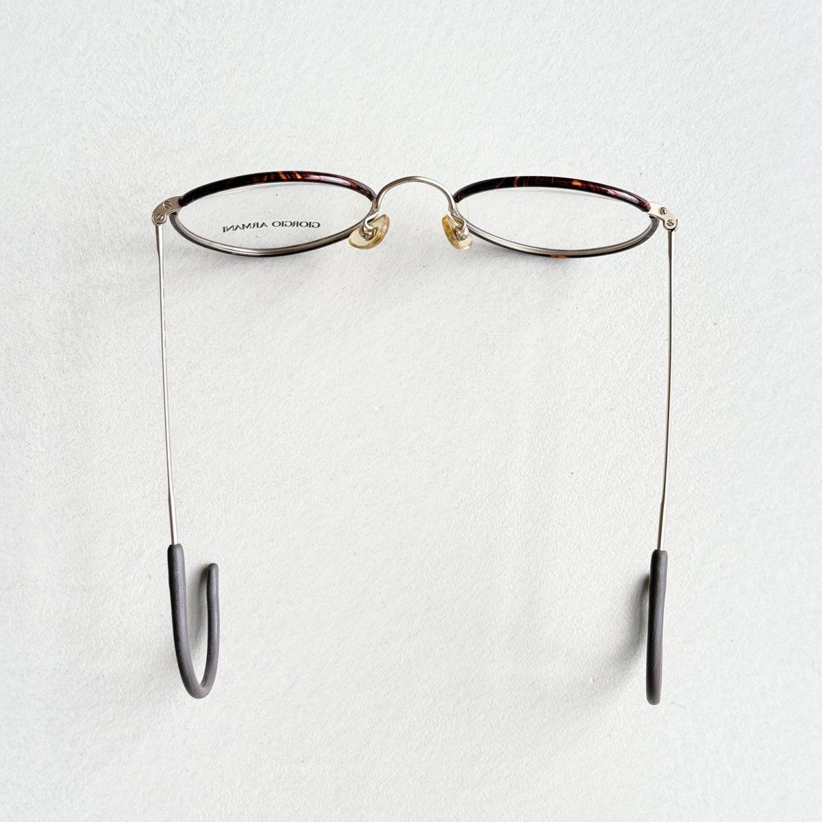 Giorgio Armani Giorgio Armani Vintage Glasses with Clip-on Sunglasses Size ONE SIZE - 8 Thumbnail