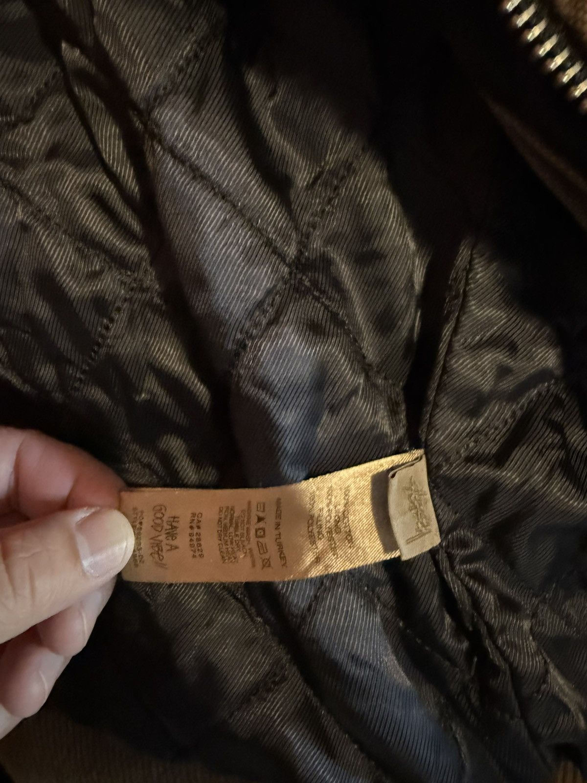 Stussy Stussy sample overdyed bomber Size US L / EU 52-54 / 3 - 5 Thumbnail