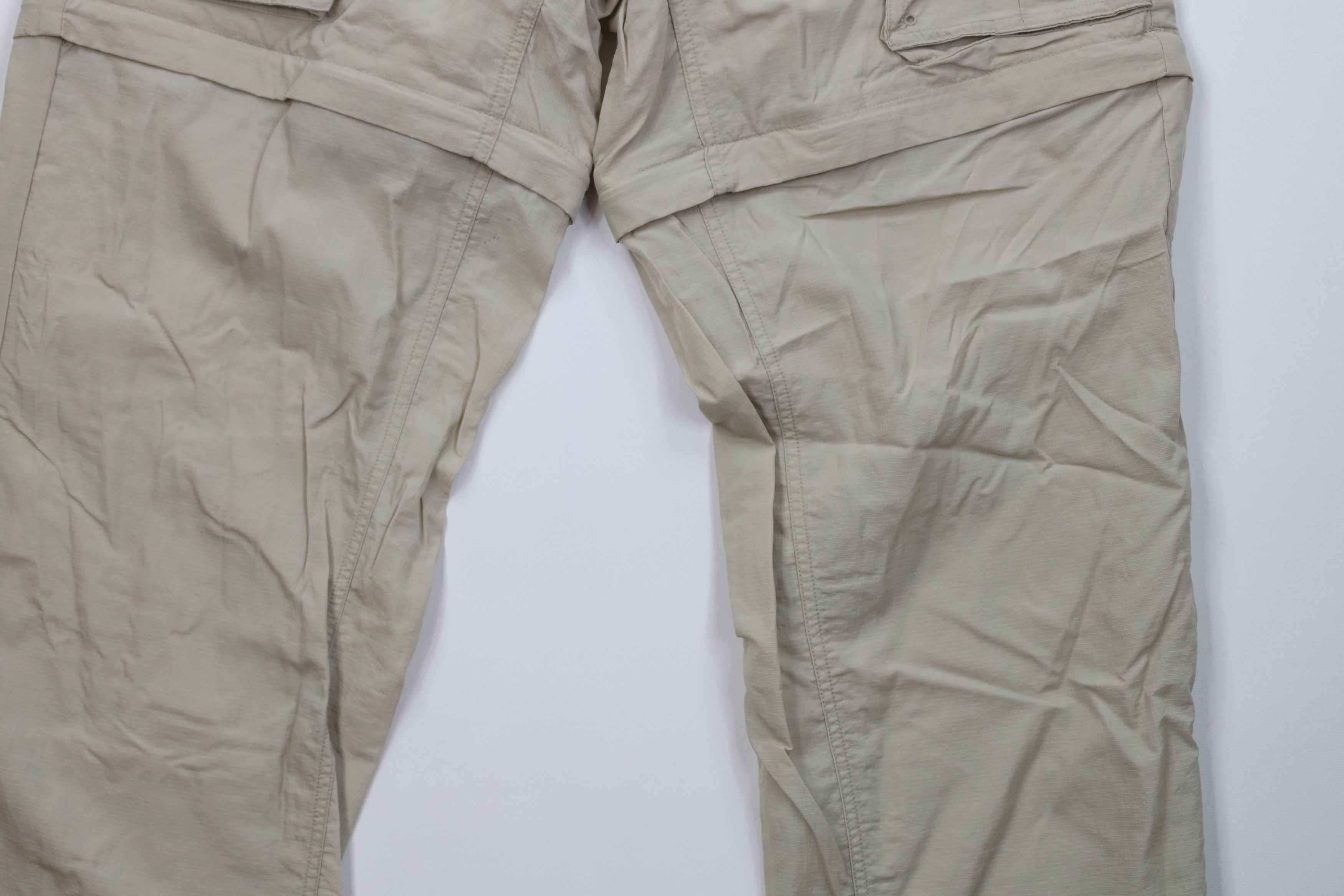 Columbia Vintage Y2K Columbia Convertible Wide Leg Cargo Pants Shorts Size US 34 / EU 50 - 4 Thumbnail