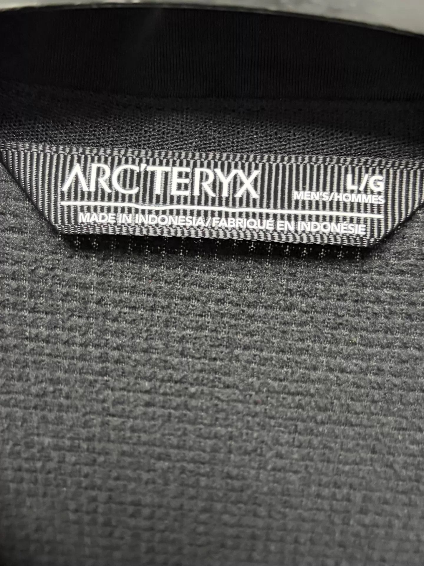 Arc'teryx ARC'TERYX Men's Delta LT Fleece Jacket L Black Size US L / EU 52-54 / 3 - 4 Thumbnail