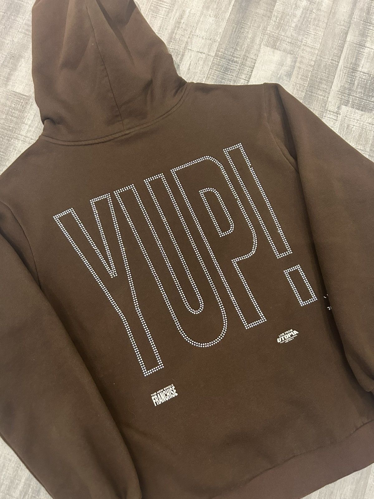 Travis Scott Cactus Jack by Travis Scott YUP! Rhinestone Zip Up Size US L / EU 52-54 / 3 - 6 Thumbnail