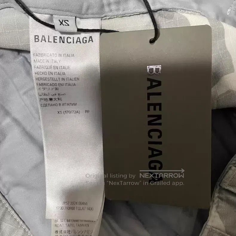 Balenciaga Balenciaga size XS Drawstring Workwear Shorts Size US 27 - 4 Thumbnail