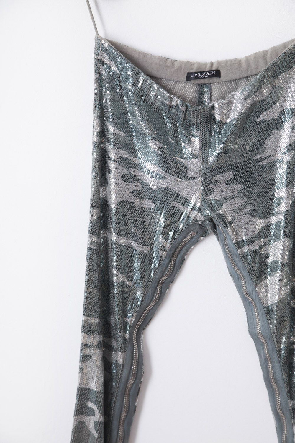 Balmain SS10 camo sequin leggings Size 25" / US 0 / IT 36 - 4 Thumbnail