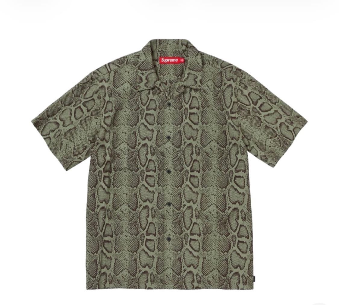 Supreme Supreme Snake Short Sleeve Button Shirts Size US L / EU 52-54 / 3 - 1 Thumbnail