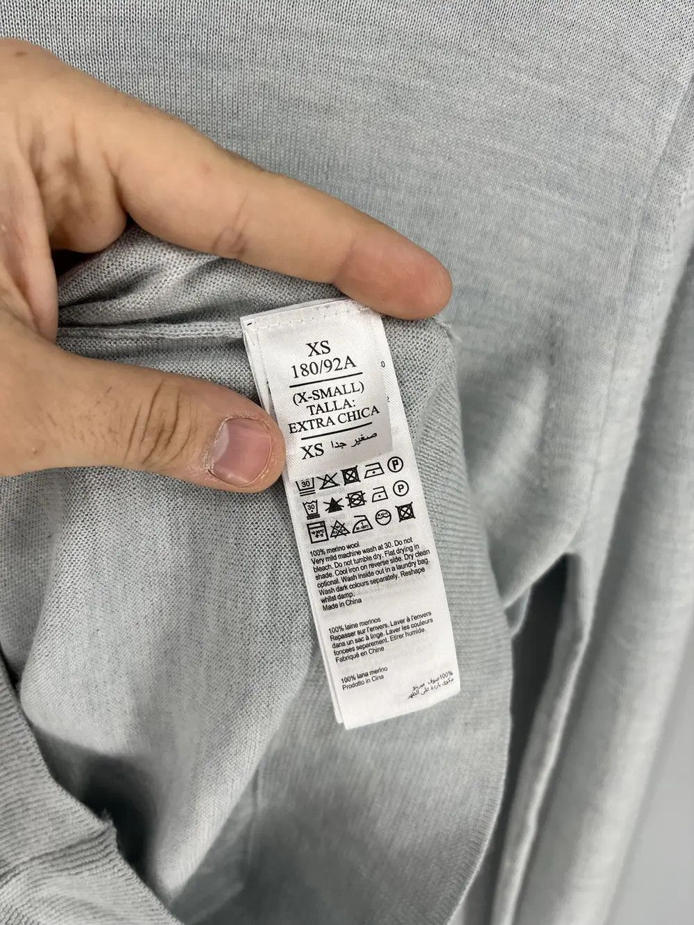 Other Vintage Allsaints Merino Wool Sweater Y2K Japanese Brand Size US XS / EU 42 / 0 - 8 Thumbnail