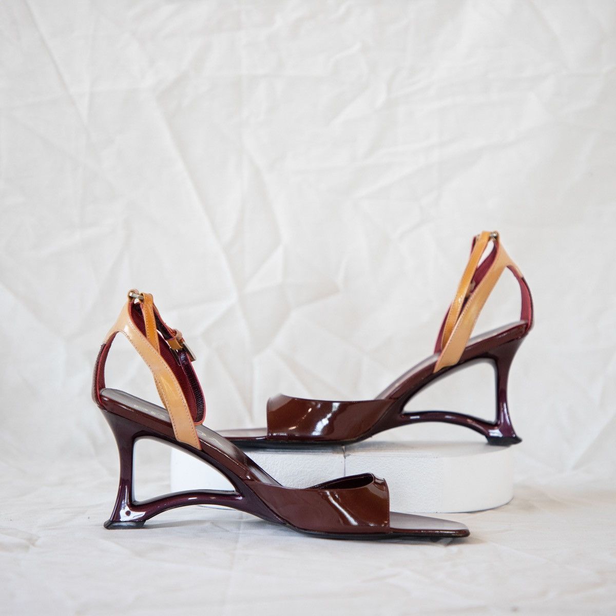 Prada Prada SS 2000 Abstract Heels Size US 7.5 / IT 37.5 - 4 Thumbnail