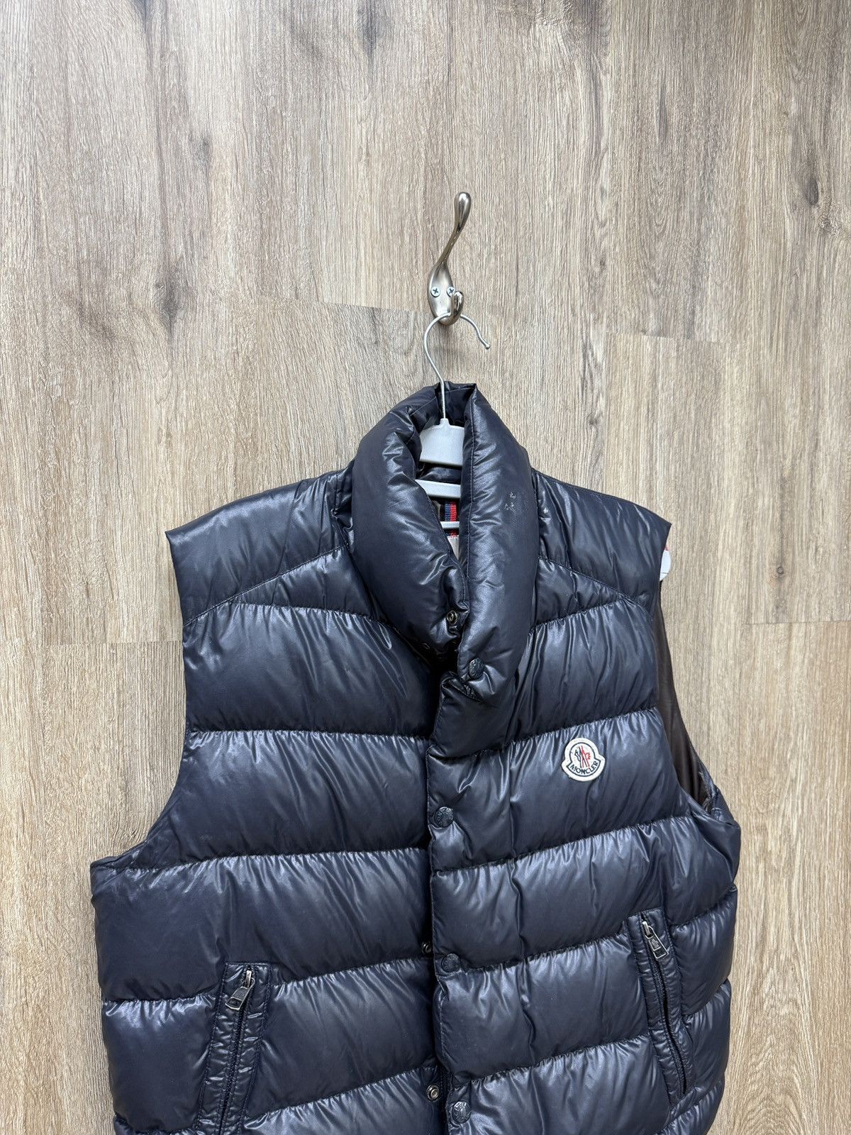 Moncler Moncler Navy Blue Vest Size US M / EU 48-50 / 2 - 2 Thumbnail