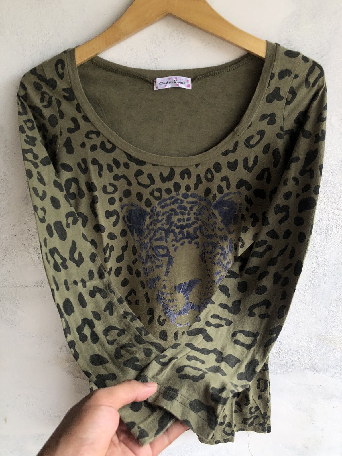 Hysteric Glamour Y2k gothic leopard in the sky longslevee Tee Size M / US 6-8 / IT 42-44 - 2 Thumbnail