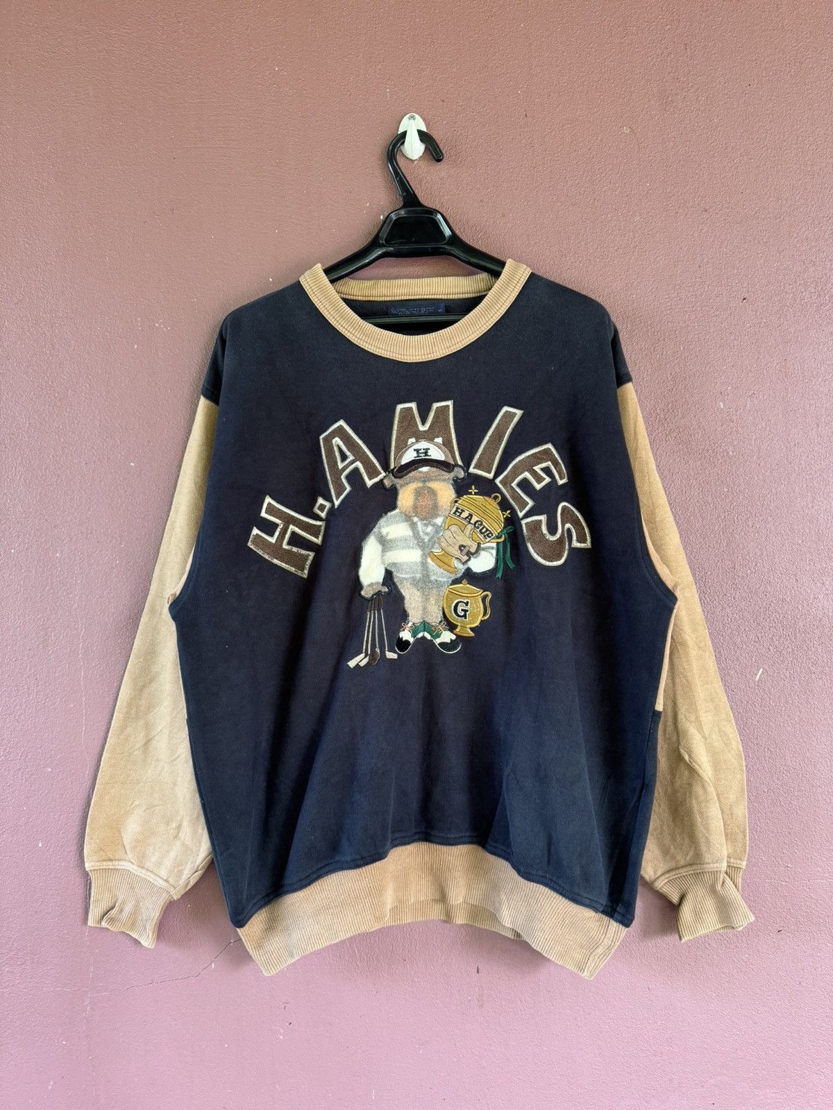 Hardy Amies Hardy amies embroidered sweatshirt size L Size US L / EU 52-54 / 3 - 1 Thumbnail