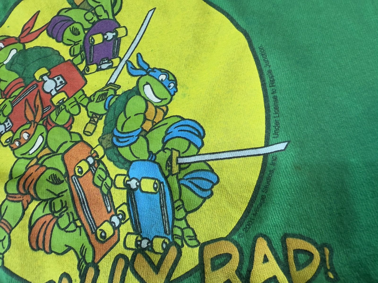 Vintage Vintage 2000s Teenage Mutant Ninja Turtles TMNT T-Shirt Y2K Size US XS / EU 42 / 0 - 4 Thumbnail