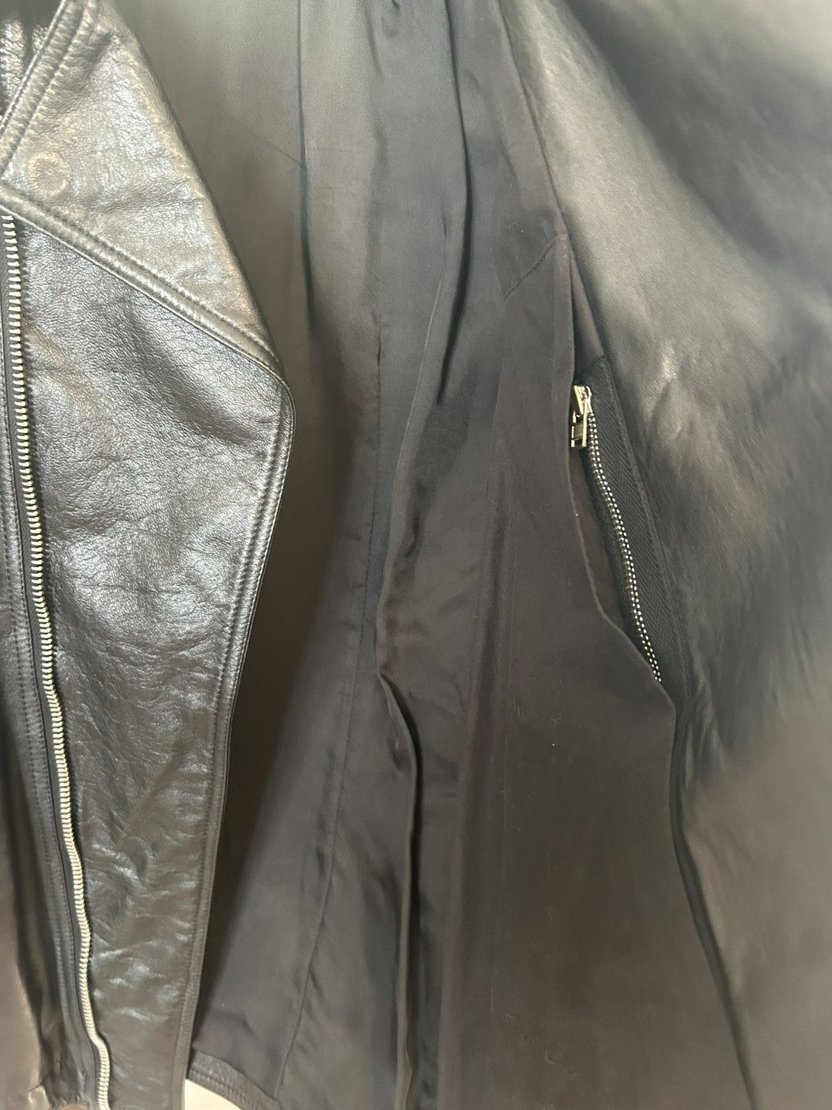 Rick Owens SS15 "Stooges" Leather Jacket Size US S / EU 44-46 / 1 - 12 Thumbnail
