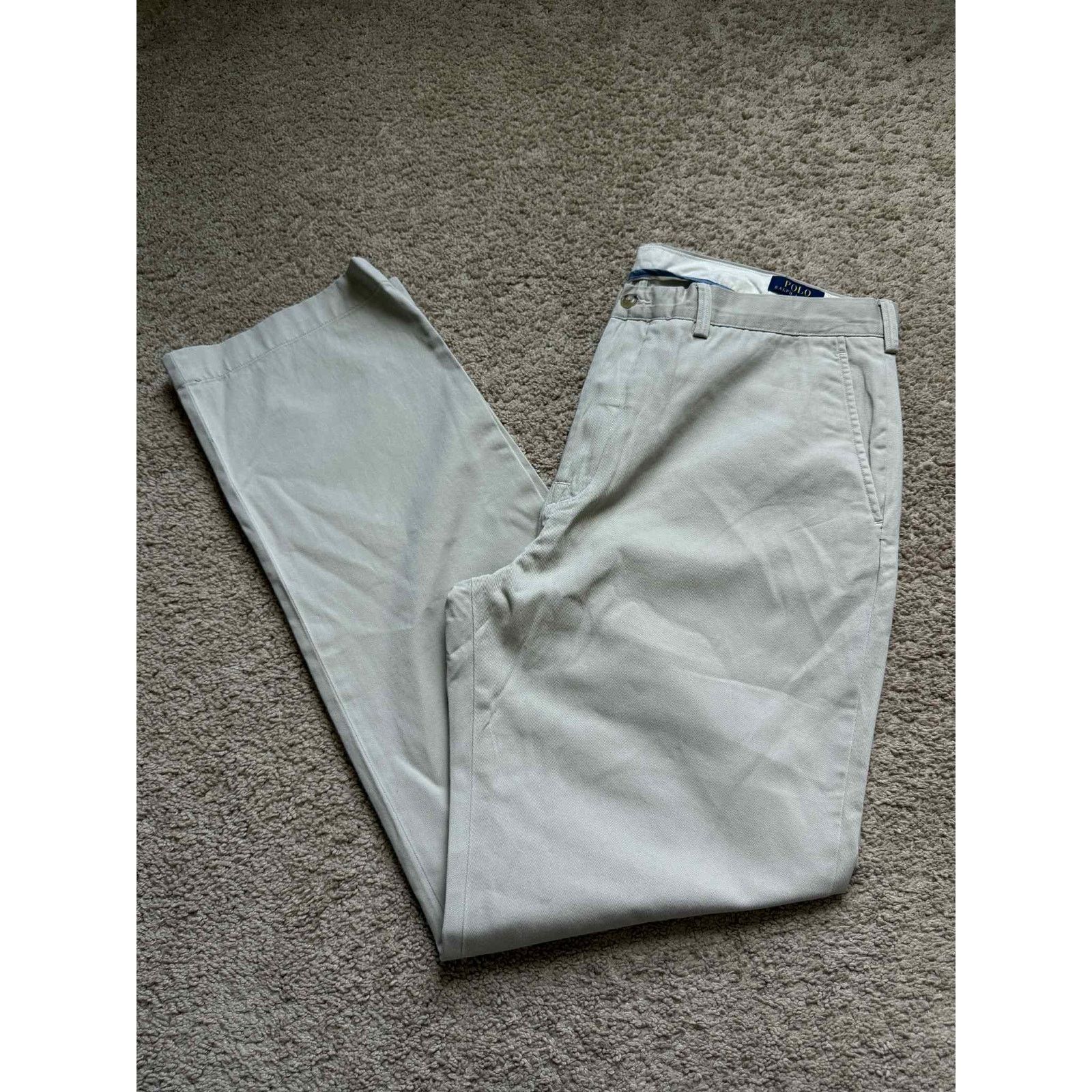 Polo Ralph Lauren Polo Ralph Lauren Classic Fit Chino Pants White Mens 38 x 34 Size US 38 / EU 54 - 2 Thumbnail
