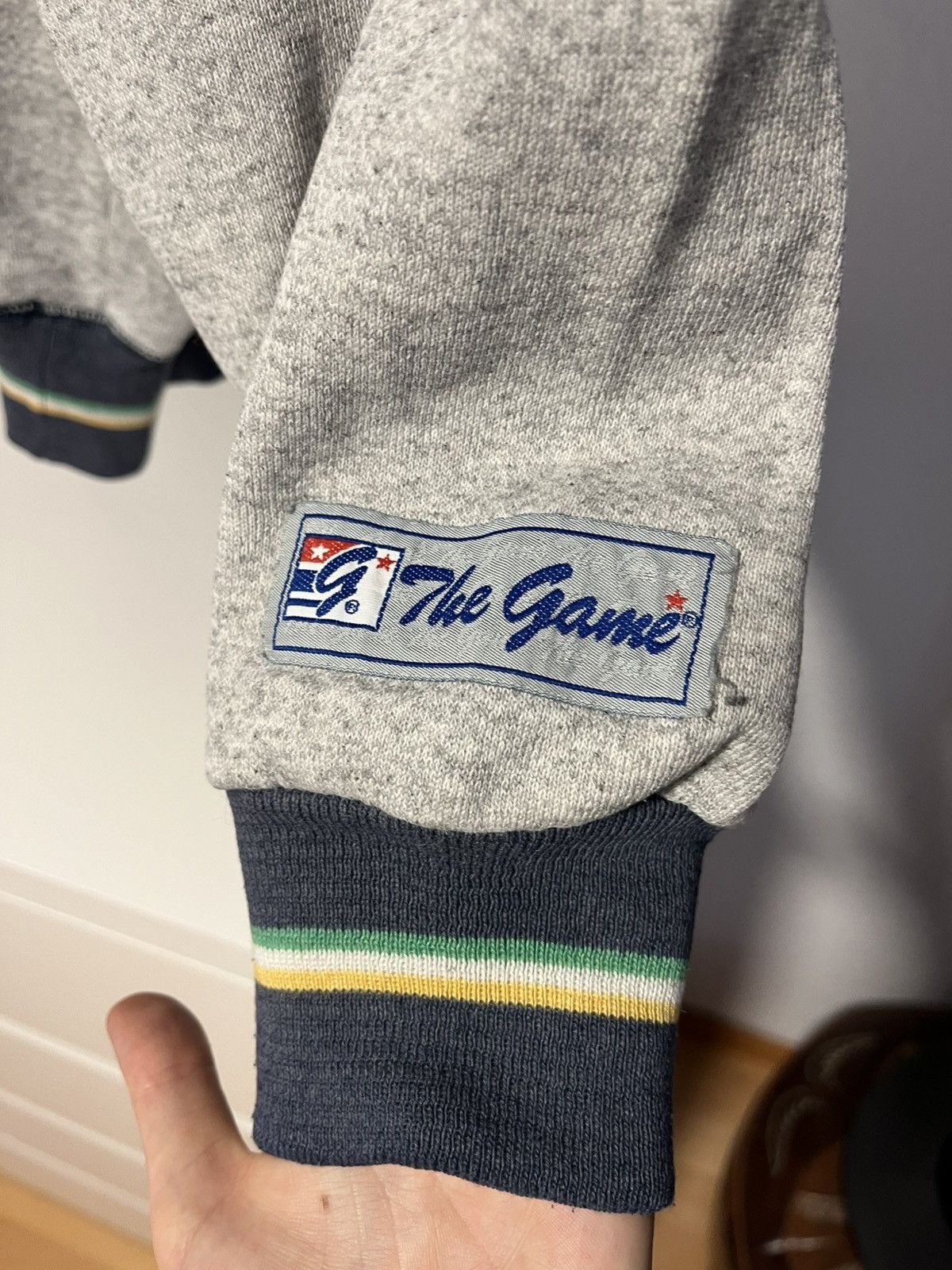 The Game × Vintage Notre Dame Athletics Vintage Crewneck Size US XL / EU 56 / 4 - 2 Thumbnail
