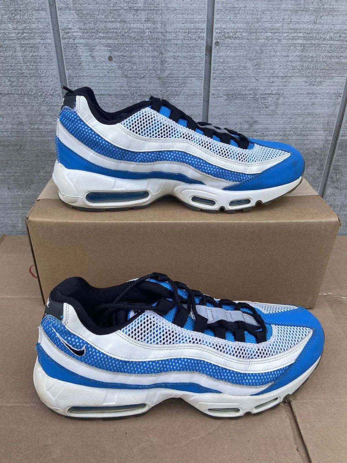 Nike Nike Air Max 95 Essential Photo Blue Black White Ice 10.5m Size US 10.5 / EU 43-44 - 1 Thumbnail