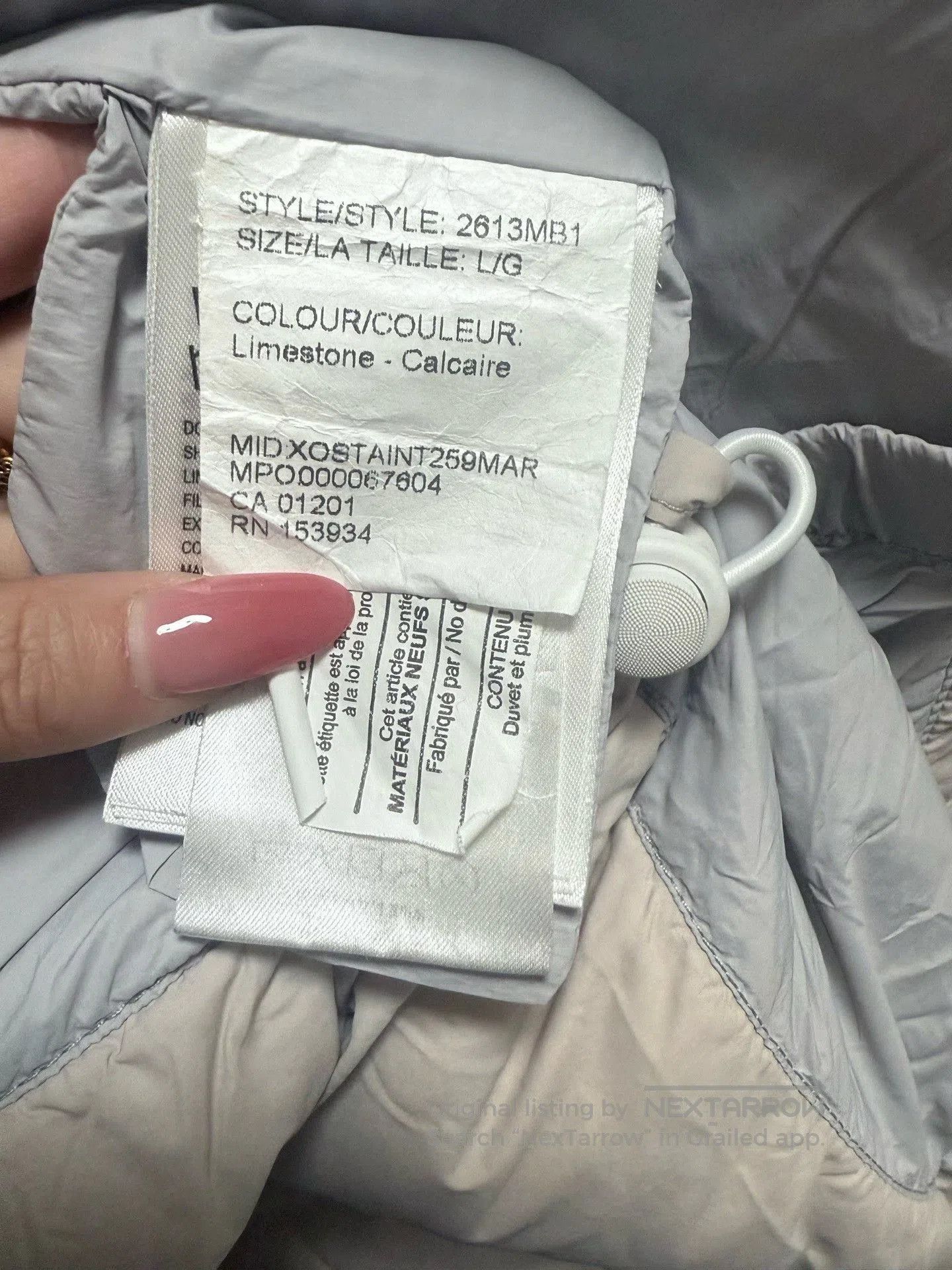Canada Goose Canada Goose Everett White Label Down Jacket. Size US L / EU 52-54 / 3 - 4 Thumbnail