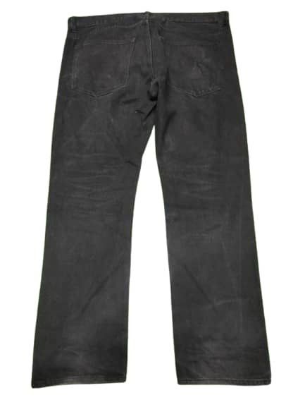 Vintage DENIM JEANS BLACK Size US 40 / EU 56 - 2 Thumbnail
