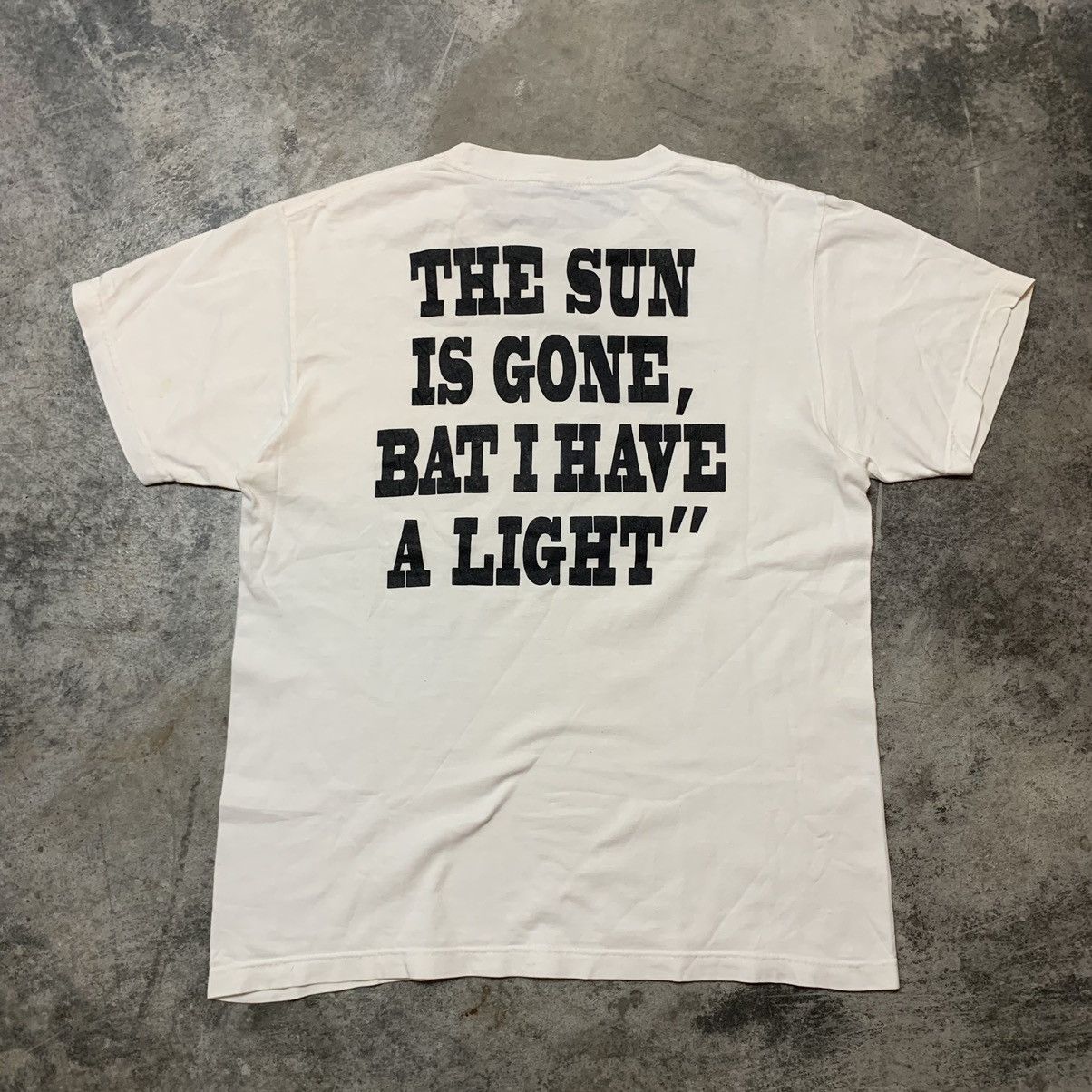 Band Tees × Nirvana 90s Kurt Cobain Back hit spell out art tee Size US M / EU 48-50 / 2 - 3 Thumbnail