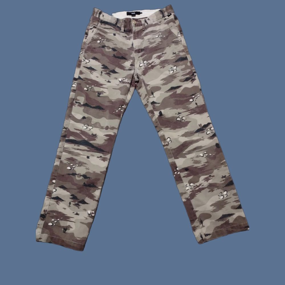 VANS Pants Camouflage Army Multicolor Regular 30 Mens Cargo CAMO Army Theme Vintage Rare 30s