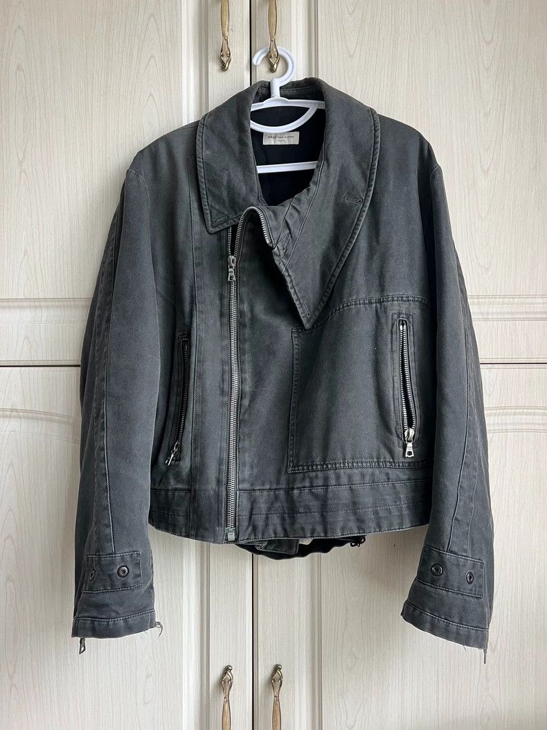 Dries Van Noten dries van noten Old jacket with irregular collar 2502-Nexta Size US M / EU 48-50 / 2 - 1 Thumbnail