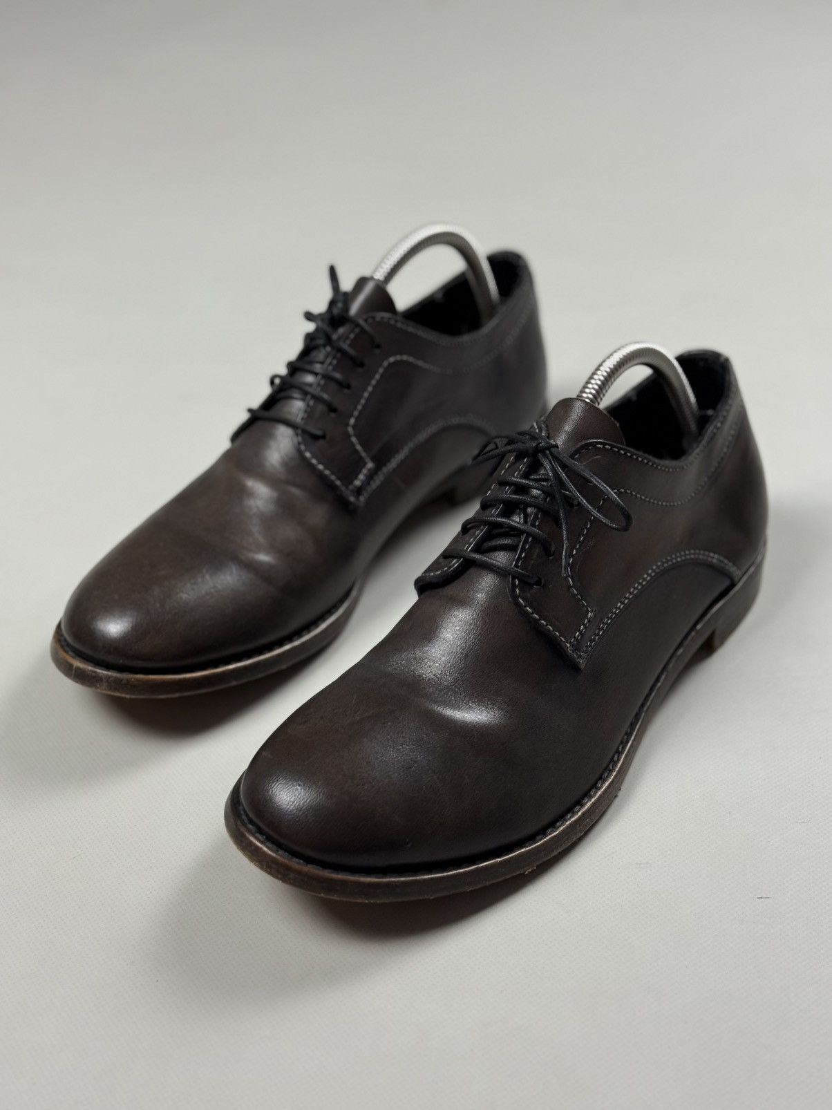 MoMA MOMA Avant-Garde Leather Lace Up Classic Formal Derby Shoes Size US 9 / EU 42 - 12 Thumbnail