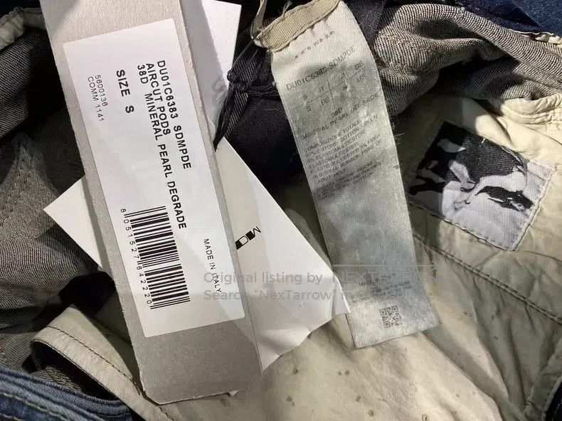 Rick Owens Drkshdw Rick Owens Distressed Denim Cargo Shorts. Size US 30 / EU 46 - 6 Thumbnail