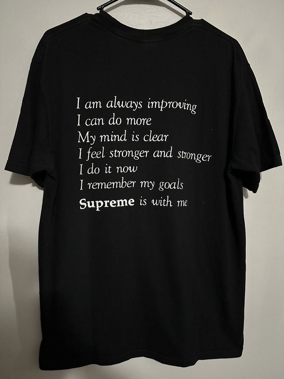 Supreme Supreme Stay Positive Tee Size US M / EU 48-50 / 2 - 3 Thumbnail