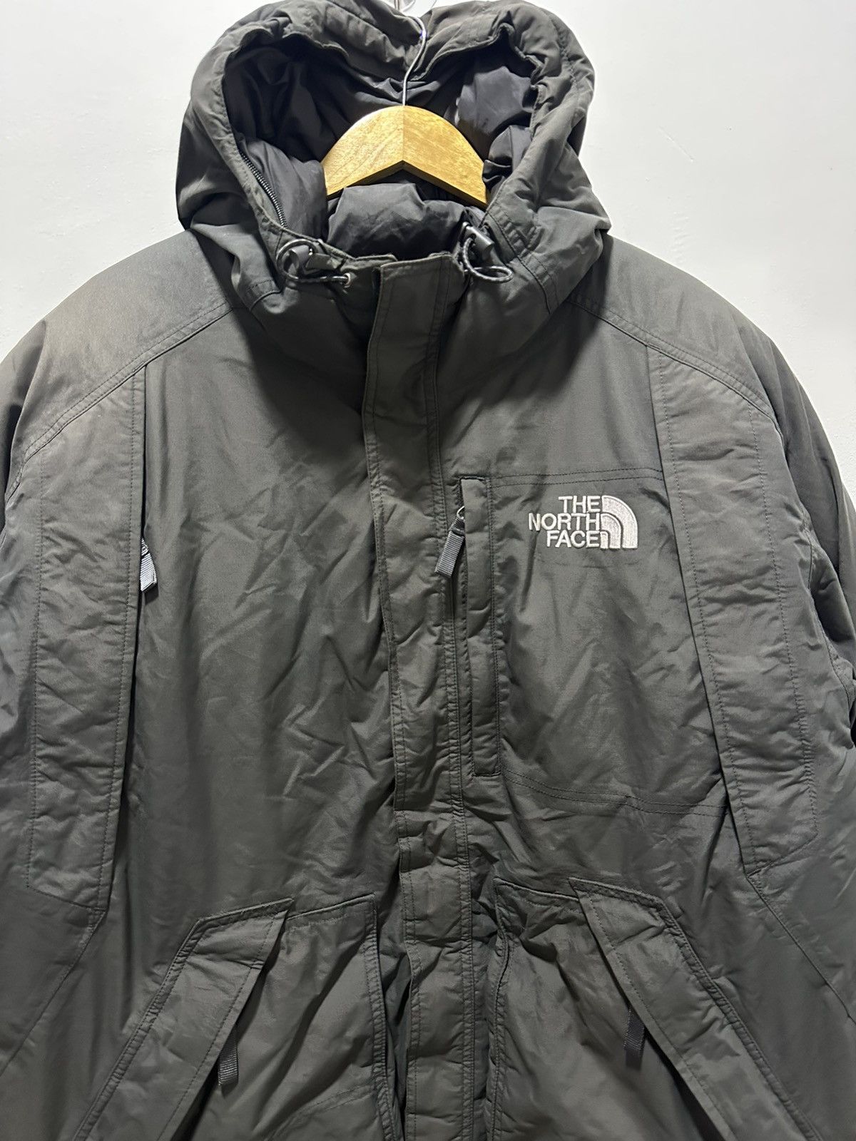 The North Face Vintage The north face Puffer Jacket Design with Hoodie Size US XL / EU 56 / 4 - 4 Thumbnail