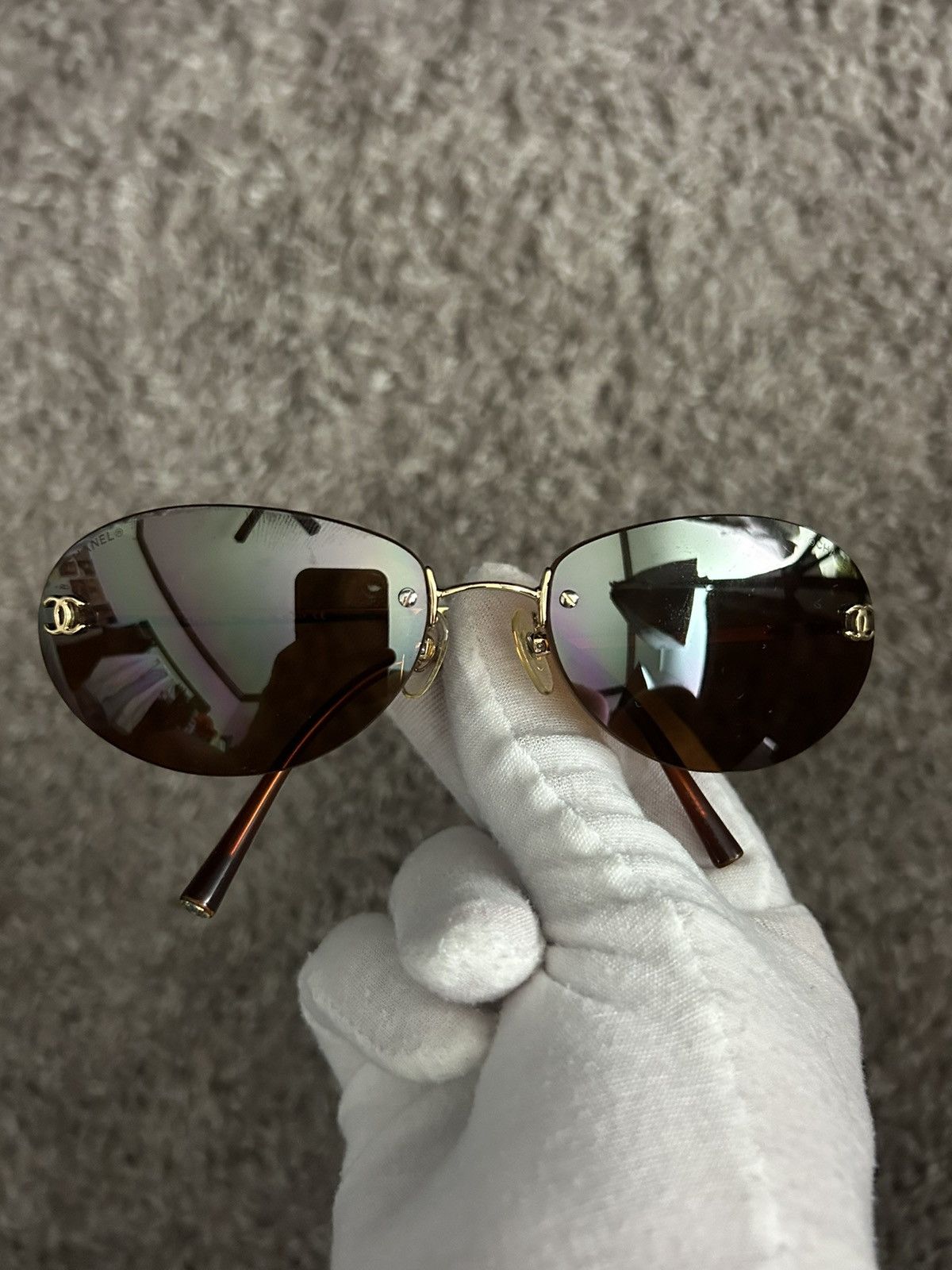 Chanel Chanel CC 125/59 Sunglasses Size ONE SIZE - 4 Thumbnail