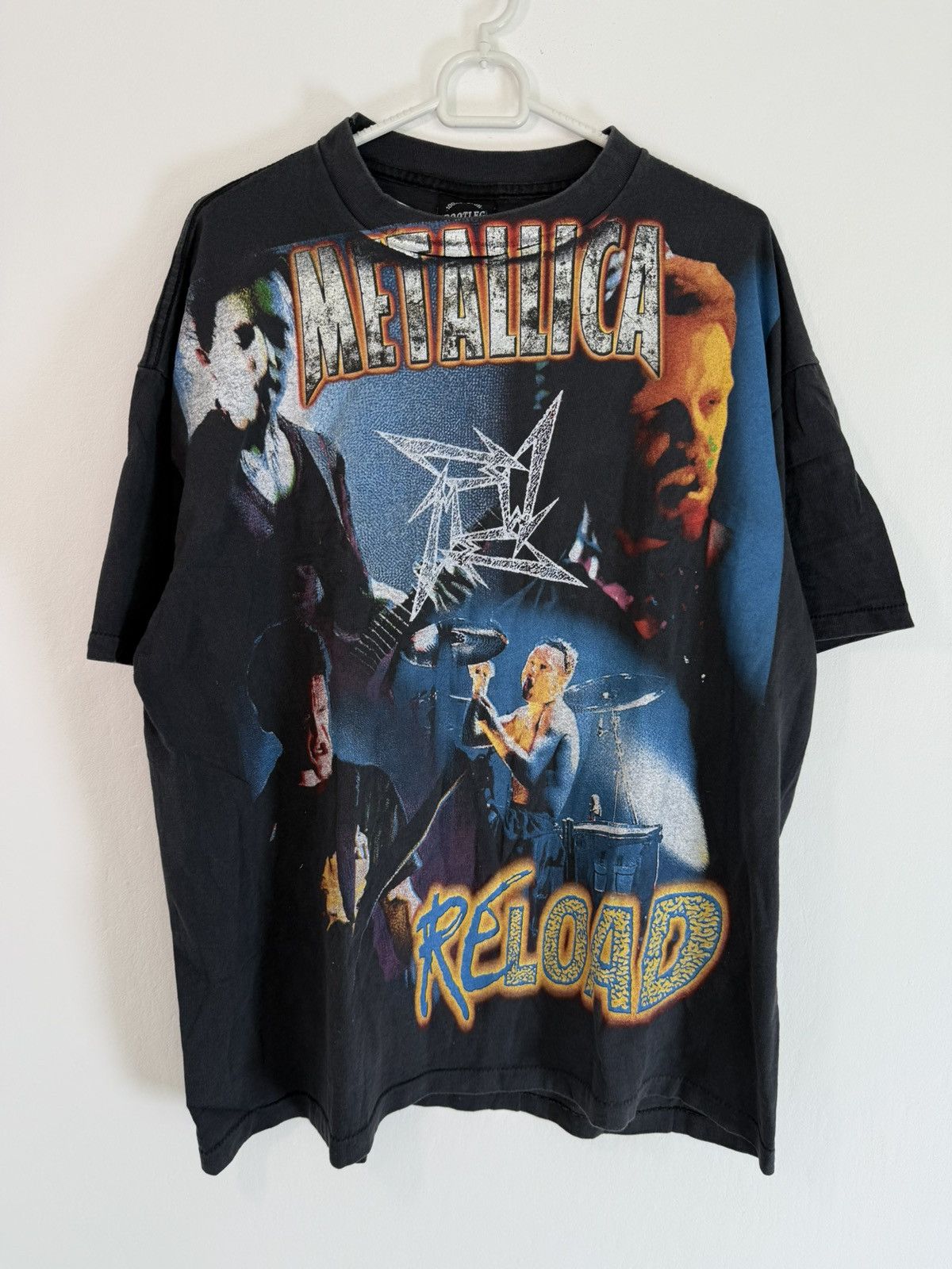 Vintage Metallica vintage t shirt merch all over print single stitch Size US XL / EU 56 / 4 - 1 Thumbnail