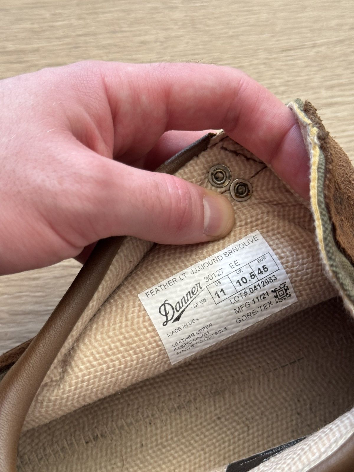 Danner × JJJJound Danner x Jjjjound Mountain Light Suede Brown/Olive Boots Size US 11 / EU 44 - 11 Thumbnail