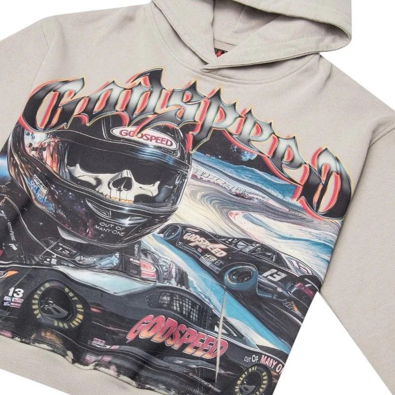Godspeed Godspeed 'Le Dernier' Stone Grey Hoodie Size US M / EU 48-50 / 2 - 3 Thumbnail