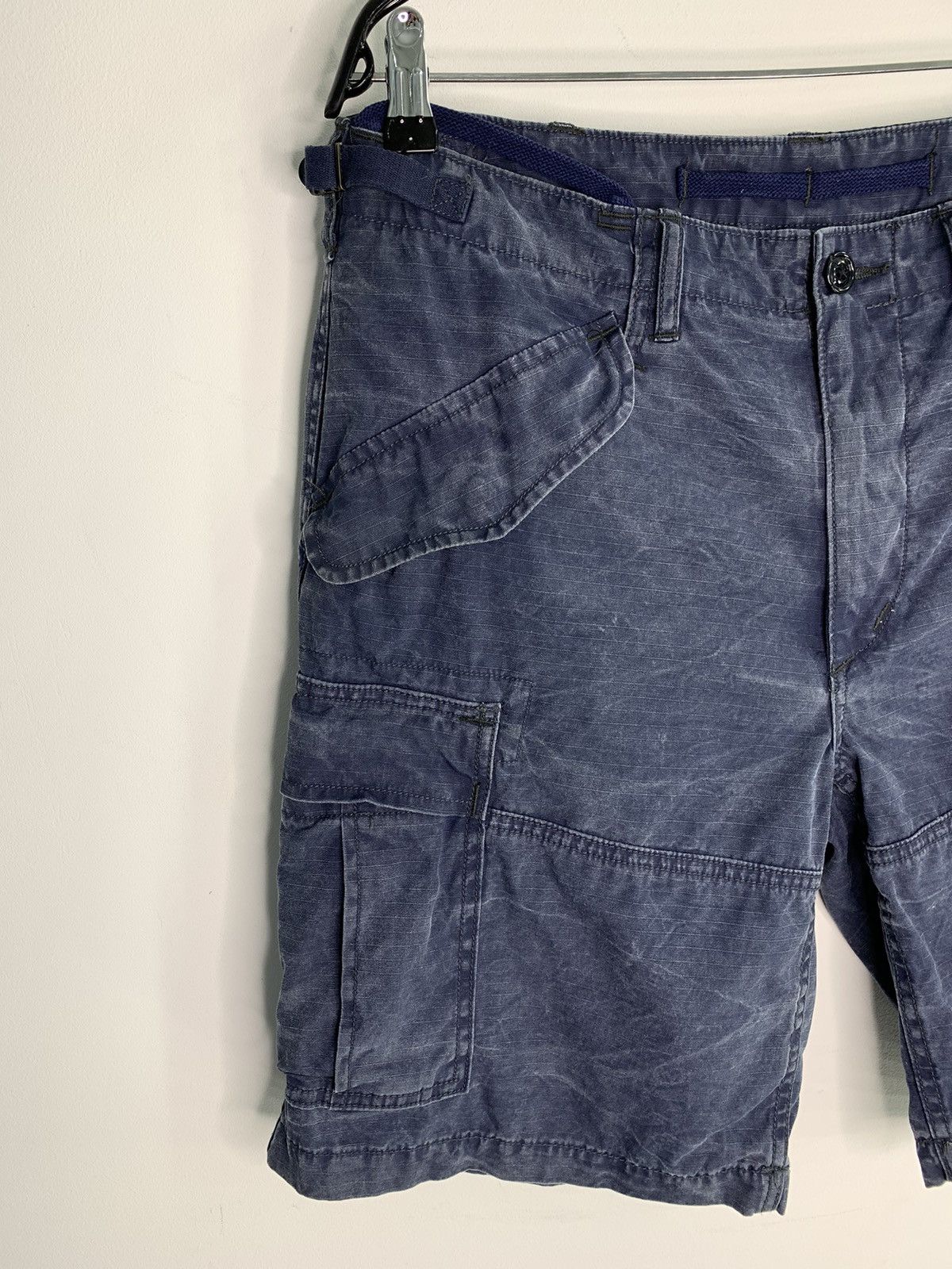 Polo Ralph Lauren × Ralph Lauren Polo Ralph Lauren Washed Utility Ripstop Cargo Shorts 32 Size US 32 / EU 48 - 6 Thumbnail