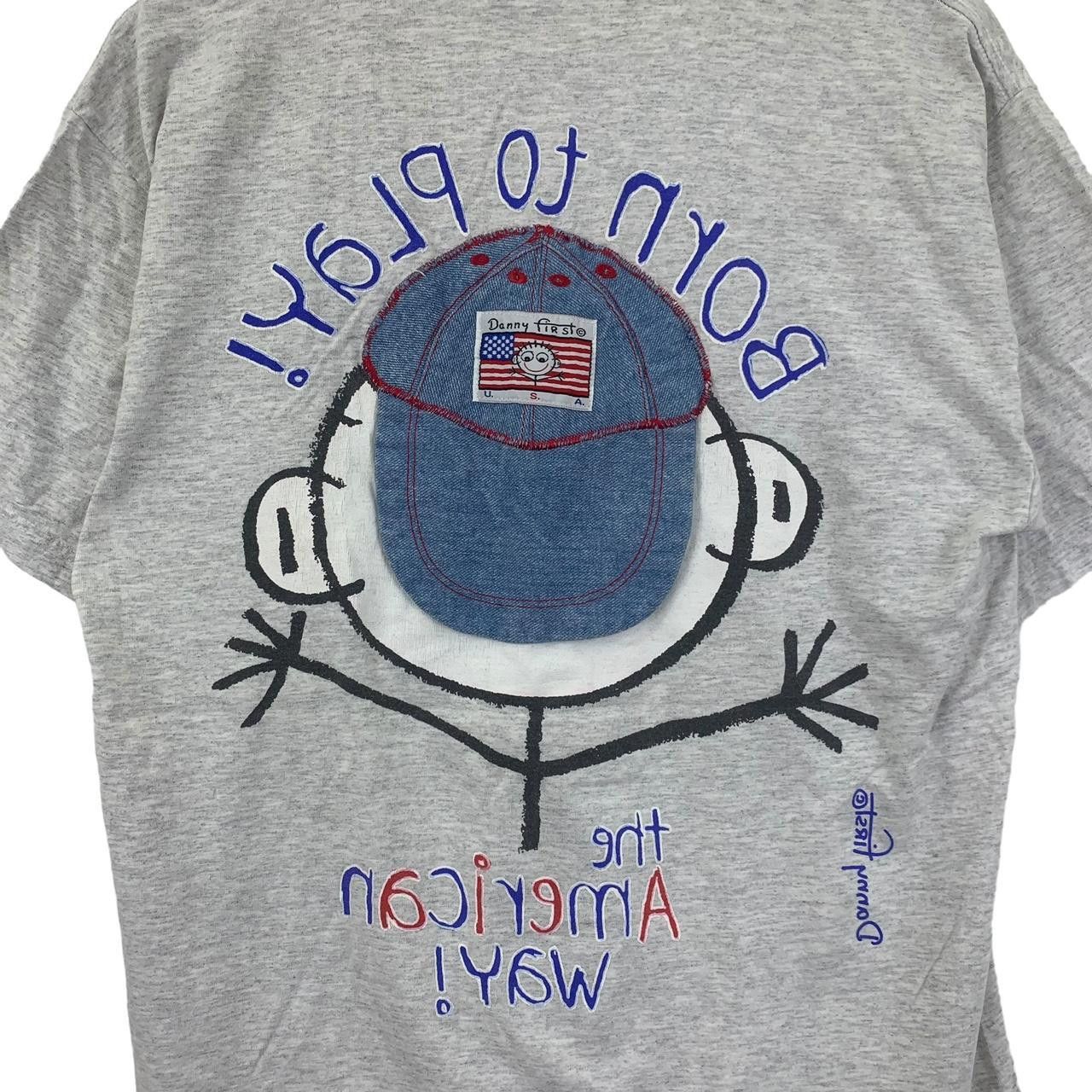 Vintage Vintage DANNY FIRST NEW YORK Hip Hop Rap Tee Shirt Top Size L / US 10 / IT 46 - 6 Thumbnail