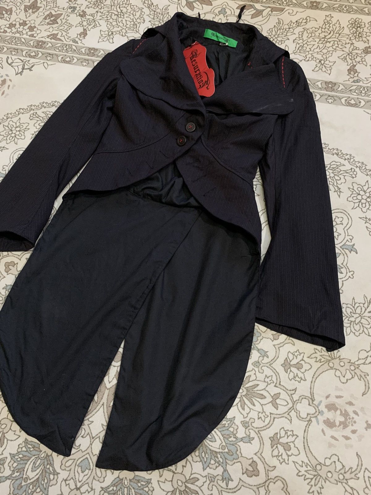 Japanese Brand GREAT ! RESURRECTION JAPANESE AVANT GARDE GOTHIC PUNK JACKET Size US S / EU 44-46 / 1 - 5 Thumbnail