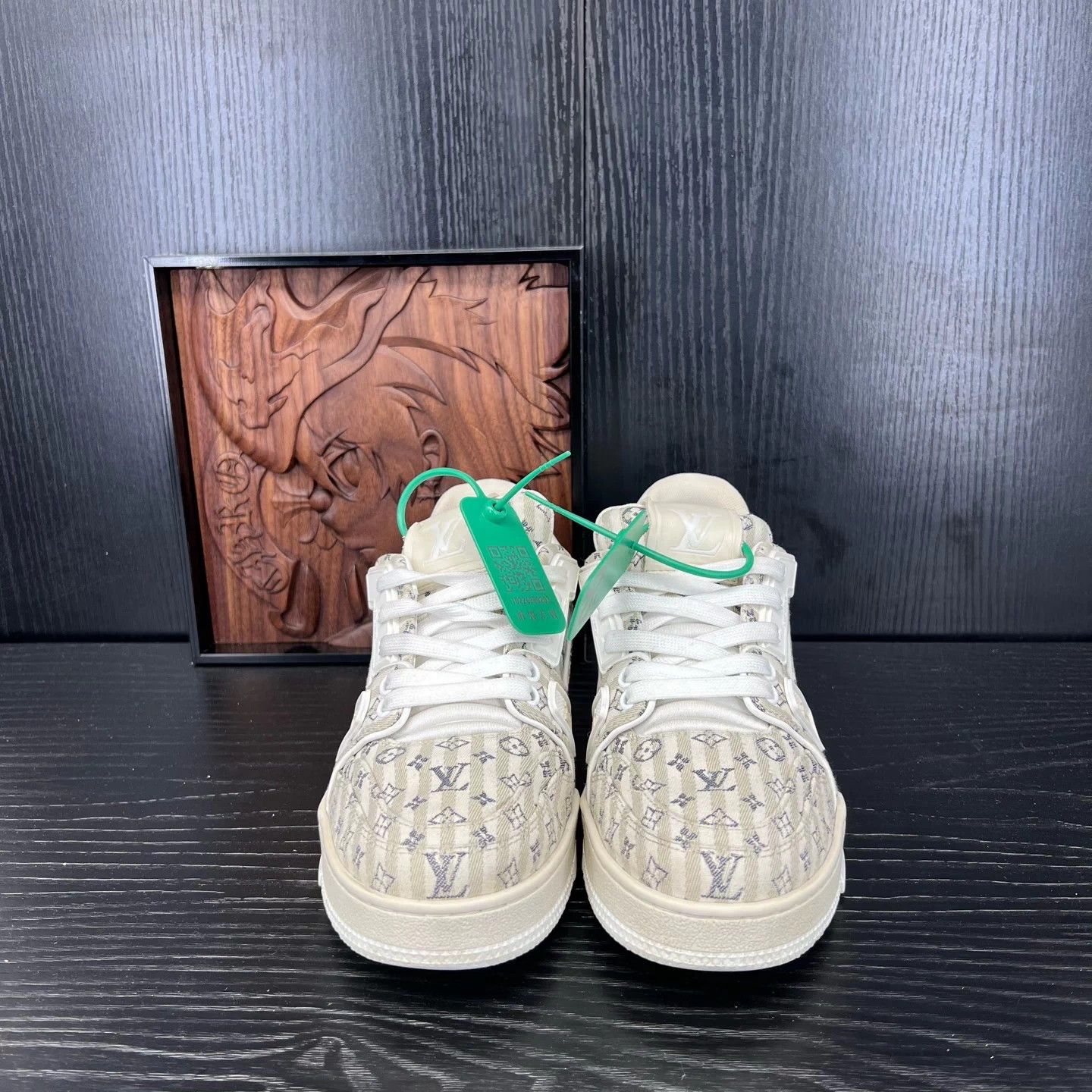 Louis Vuitton LV Trainer Tan 37 Mint Size US 6 / IT 36 - 4 Thumbnail