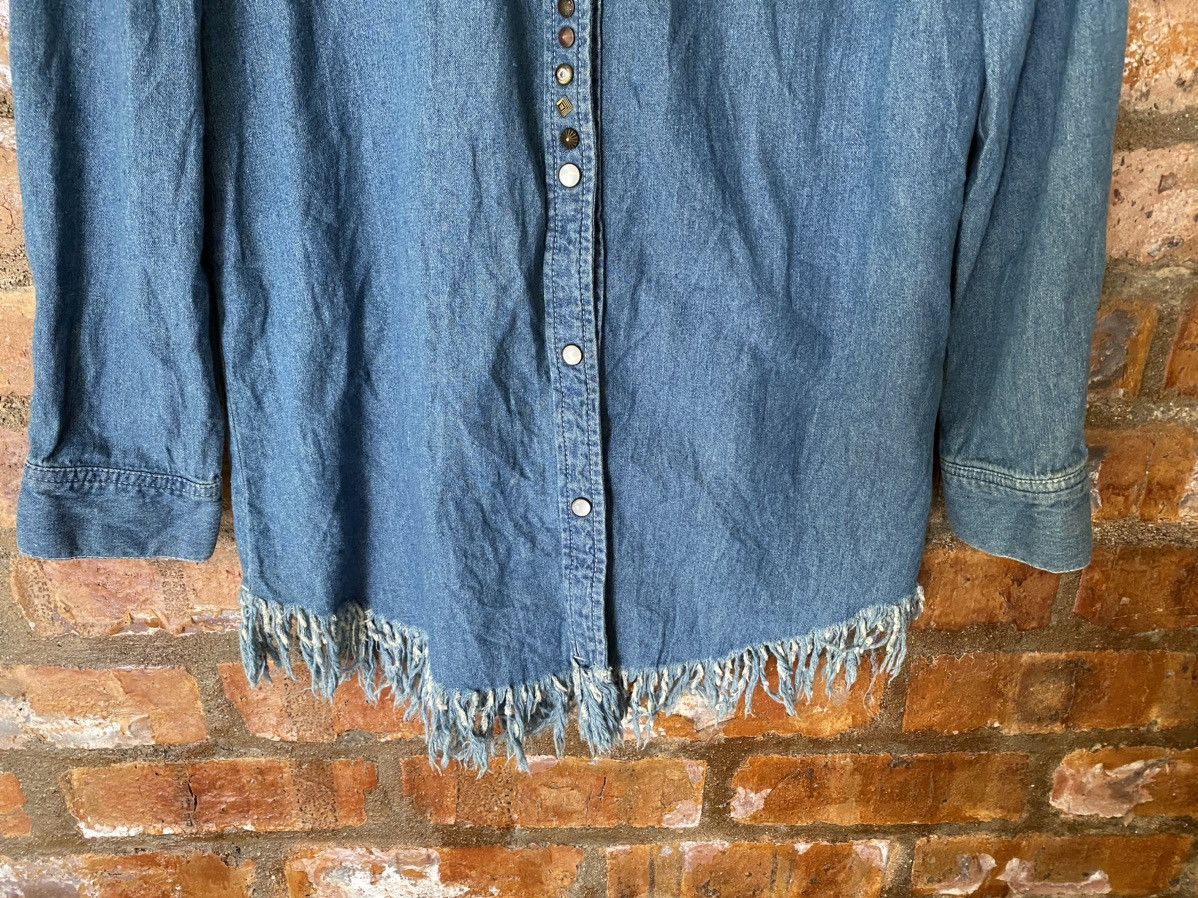 Isamu Katayama Backlash Ungrid Japan Stud stone and hem fringe Size US S / EU 44-46 / 1 - 5 Thumbnail
