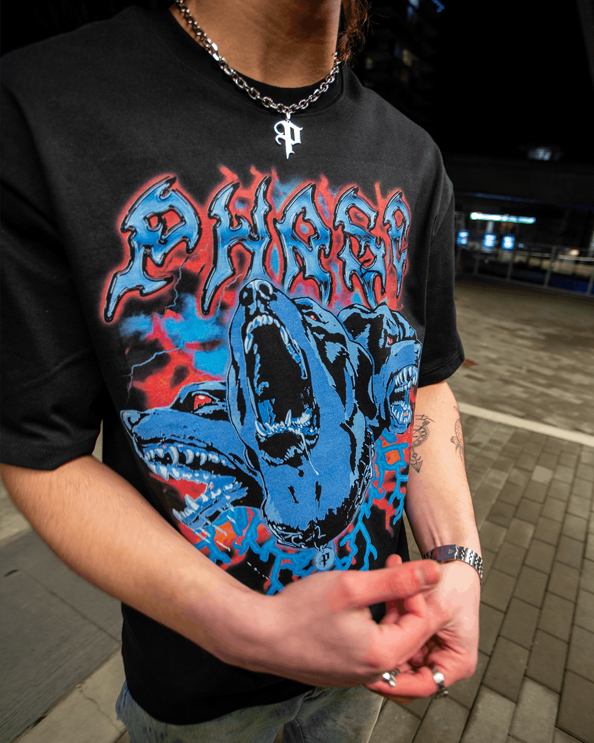 PHASE Garments H3LLHOUND T-Shirt Size Medium Size US M / EU 48-50 / 2 - 3 Thumbnail