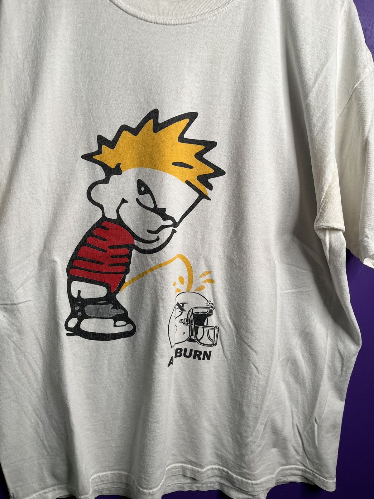 Other Vintage 00s Auburn sucks peeing in helmet tee Size US XL / EU 56 / 4 - 3 Thumbnail