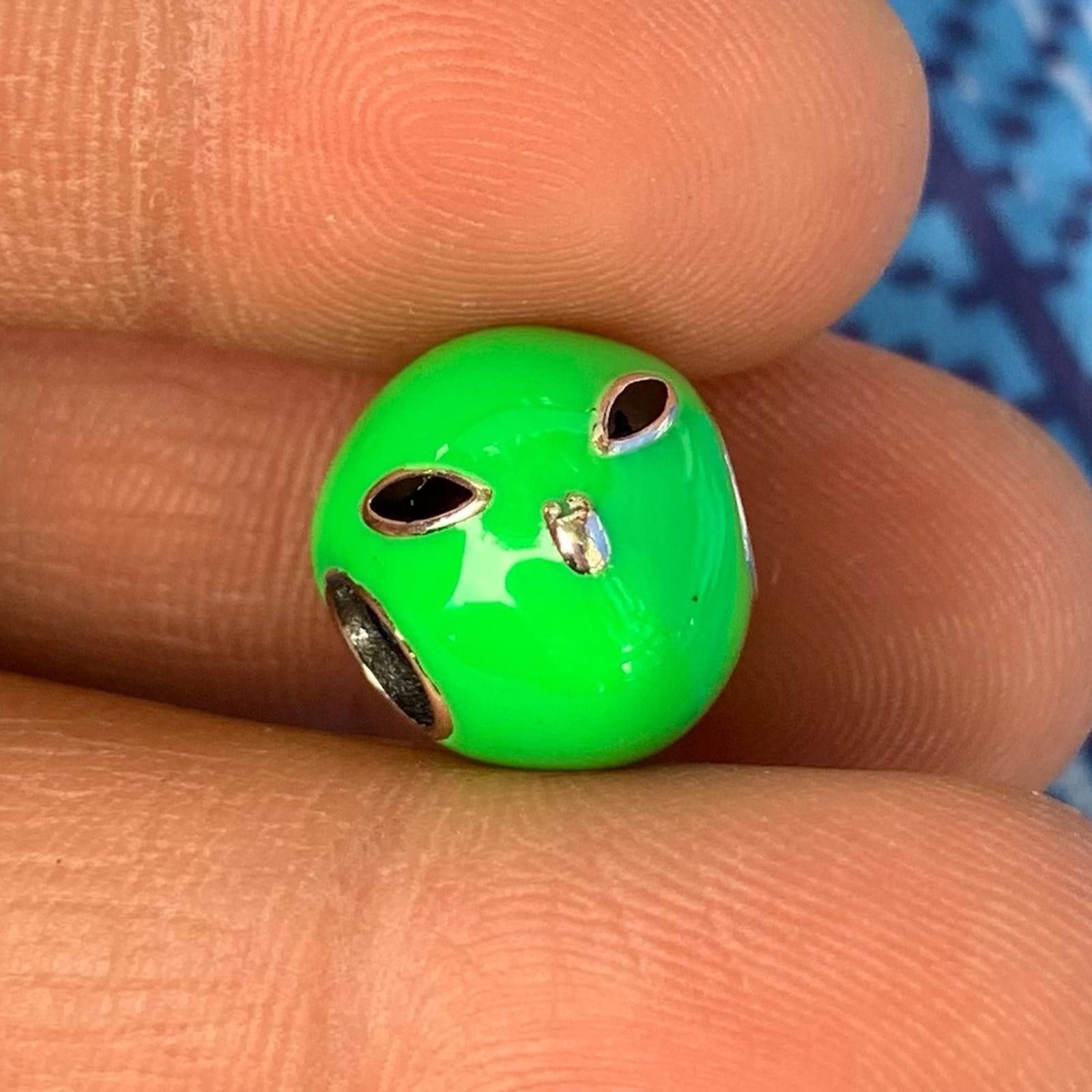 Other NWOT Alien Head Charm Sterling Silver 925 Size ONE SIZE - 6 Thumbnail