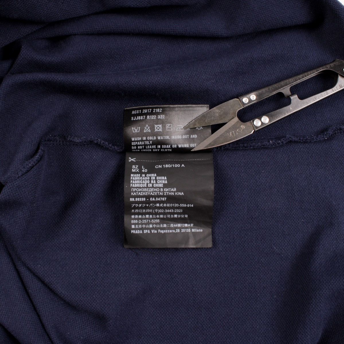 Prada Authentic PRADA Polo Shirts Dark Blue Size: L Size US L / EU 52-54 / 3 - 12 Thumbnail