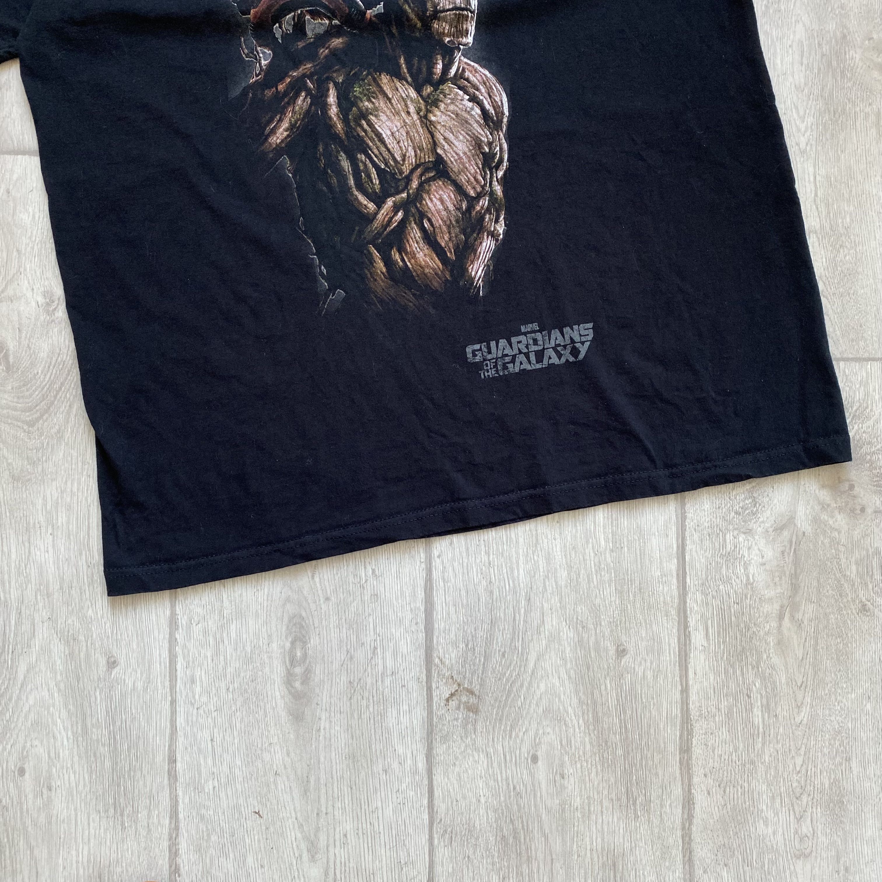 Marvel Comics Guardians of the galaxy Groot and Rocket Racoon Official tee Size US L / EU 52-54 / 3 - 3 Thumbnail