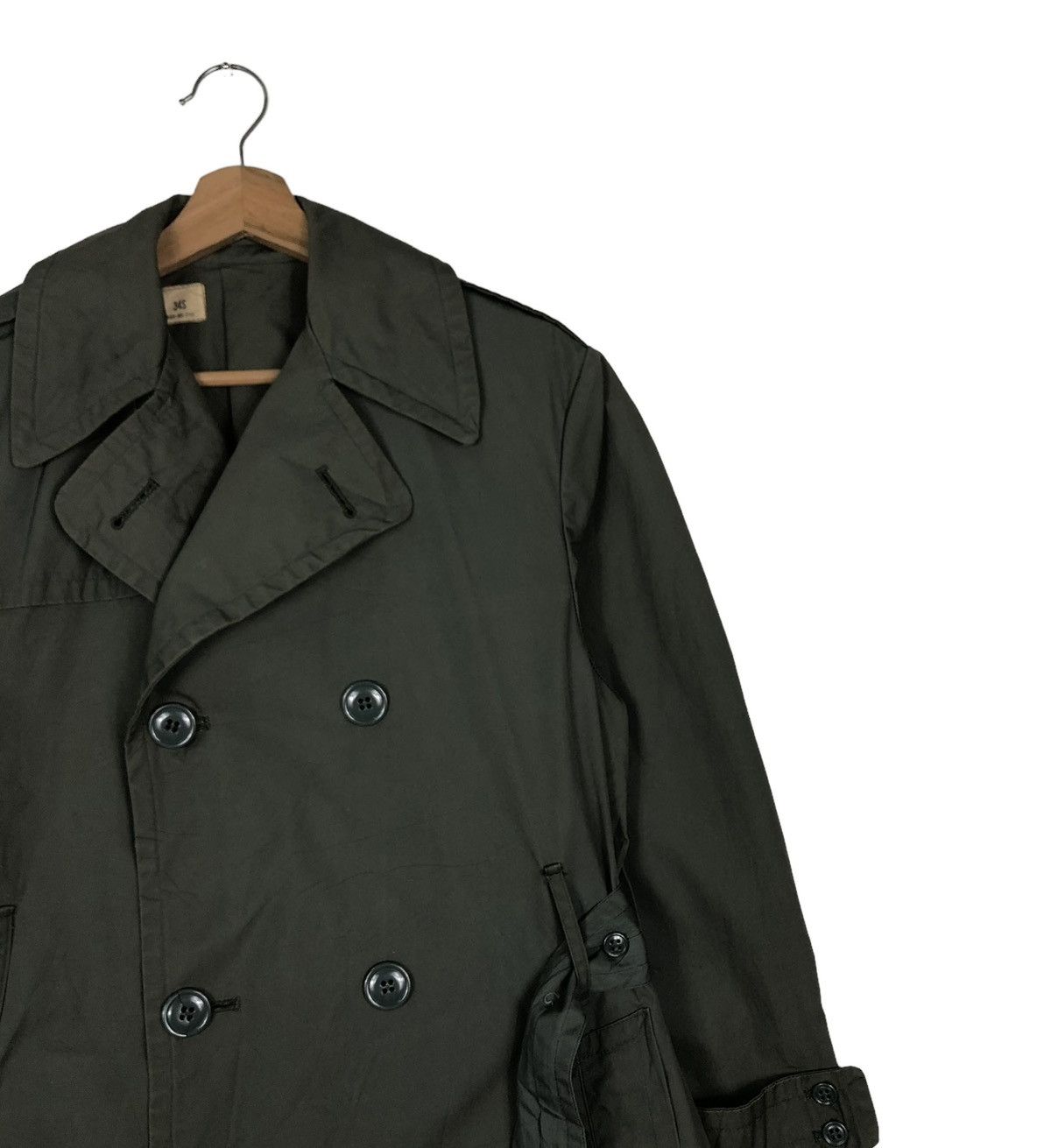 Buzz Rickson's 🔥VINTAGE LONG TRENCH COATS JACKET QUARPEL CENTRE MFG CO Size US M / EU 48-50 / 2 - 5 Thumbnail