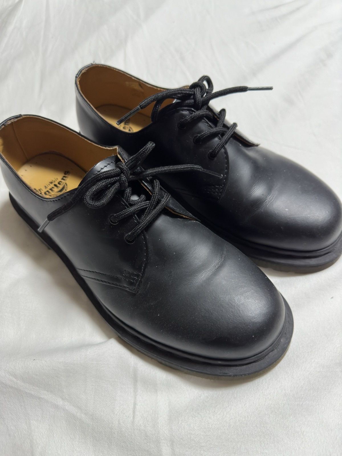 image of Dr Martens Oxford Derbies Shoes in Black, Men's (Size 9)