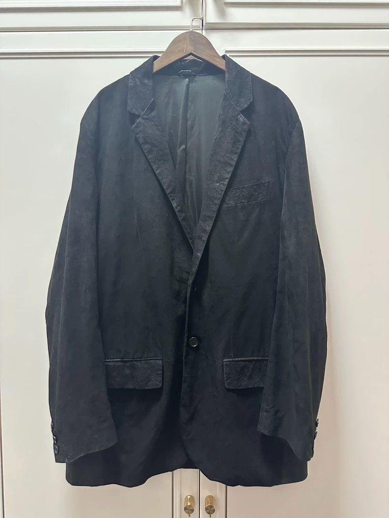Helmut Lang HELMUT LANG size1 Press the leather suit jacket Size 34R - 1 Thumbnail